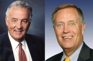 Die Senatoren Paul Sarbanes und Michael Oxley (2002)