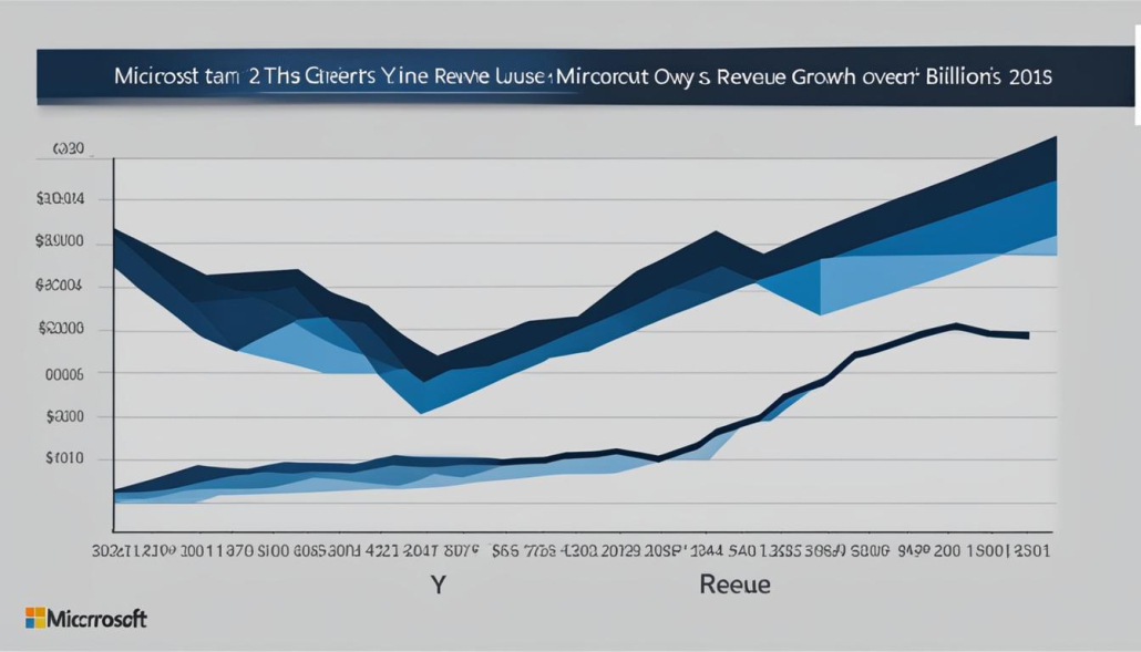 Microsoft's Revenue Growth Visualization