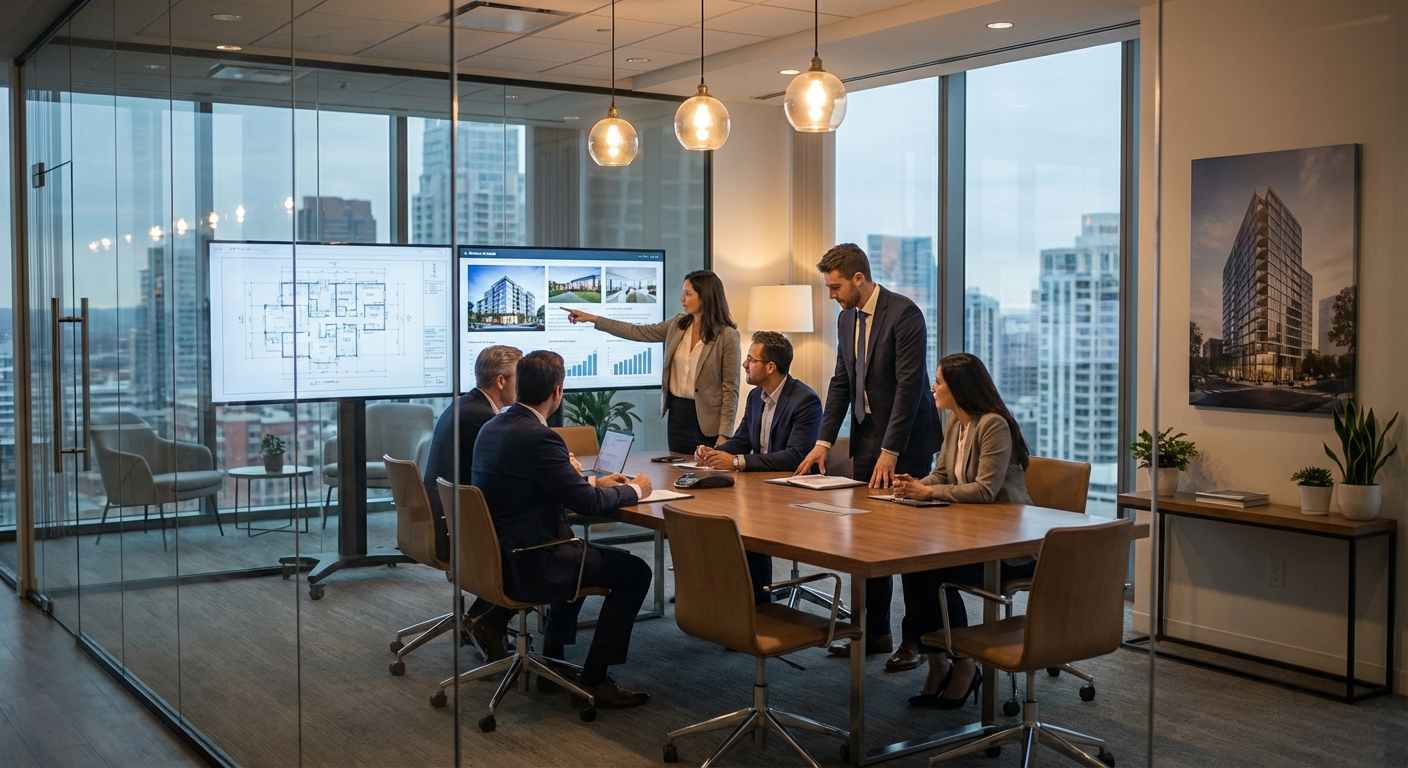 Immobilien Due Diligence Meeting