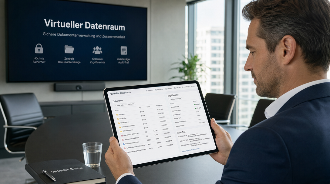 Datenraum-Reporting: Wie Sie die Aktivität Ihrer Bieter in Echtzeit verfolgen
